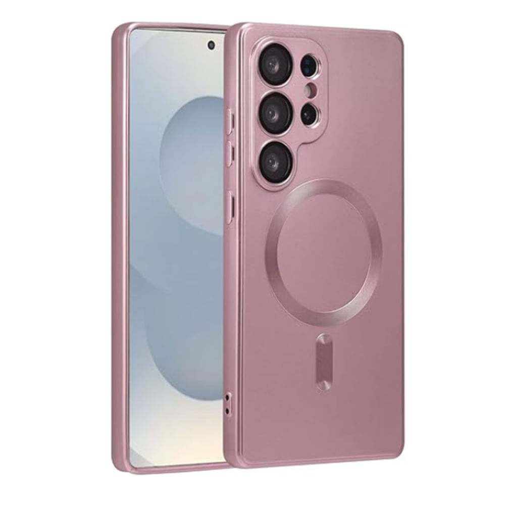 Case Samsung Galaxy S25 Ultra Magnético Rosado