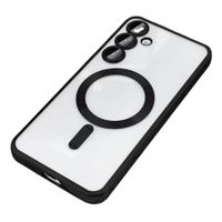 Case Samsung Galaxy S25 Magnético Transparente Negro