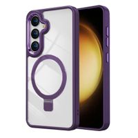 Case Samsung Galaxy S25 Plus Magnético Transparente Lila