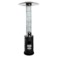 Estufa de gas para terraza Alfano HMXD-EGLASS 10500W GLP, seguridad automática
