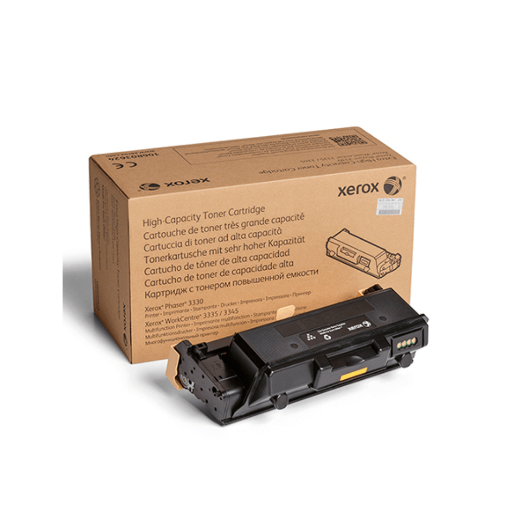 Imagen 1 del producto Tóner Xerox 106R03621, compatible con WorkCentre 3345, 3330, 3335, negro