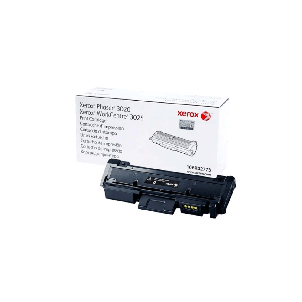 Tóner Xerox 106R02773, compatible con Phaser 3020, Workcentre 3025, negro