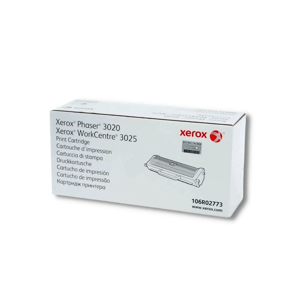 Imagen 2 del producto Tóner Xerox 106R02773, compatible con Phaser 3020, Workcentre 3025, negro