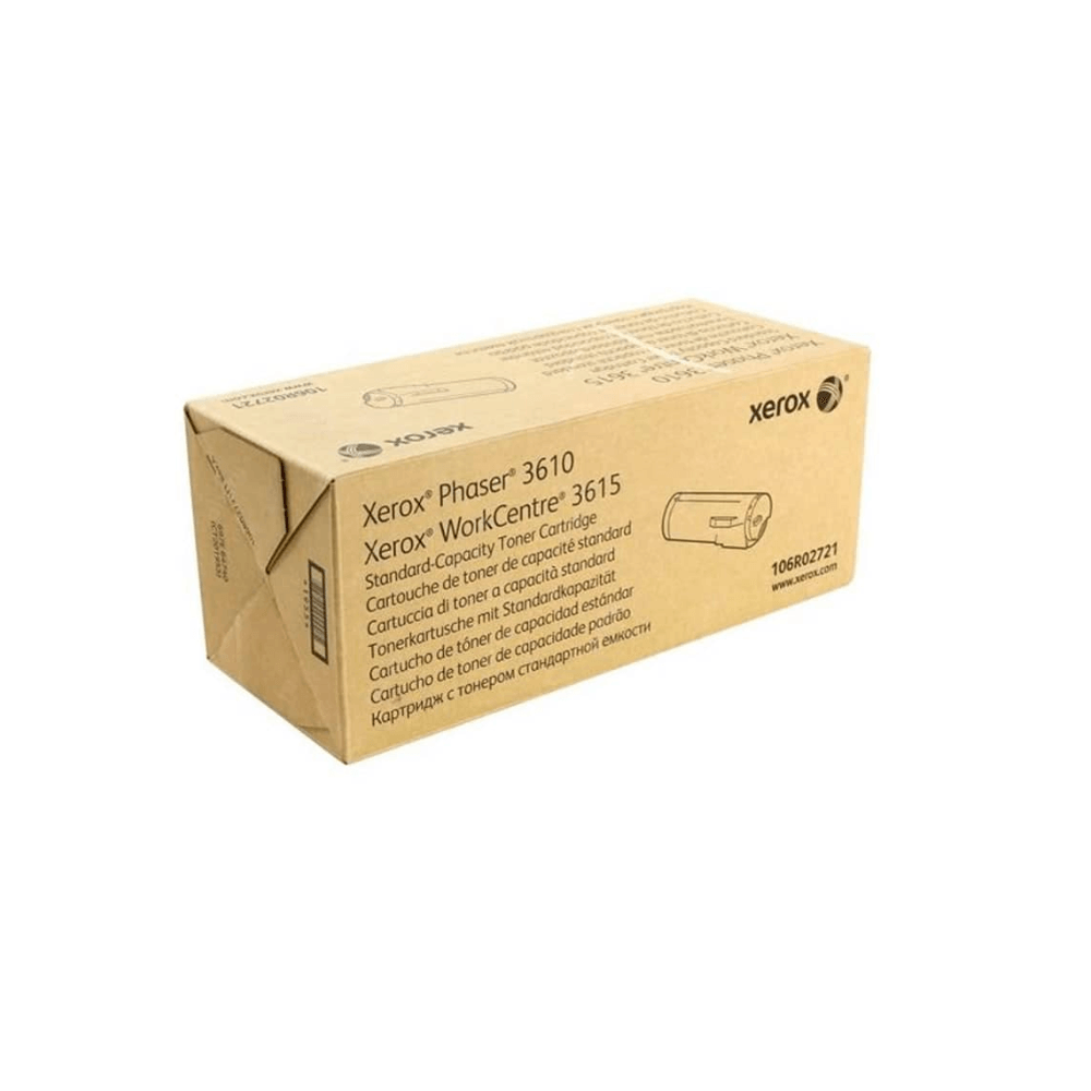Imagen 2 del producto Tóner Xerox 106R02721, compatible con Phaser 3610, WorkCentre 3615, negro