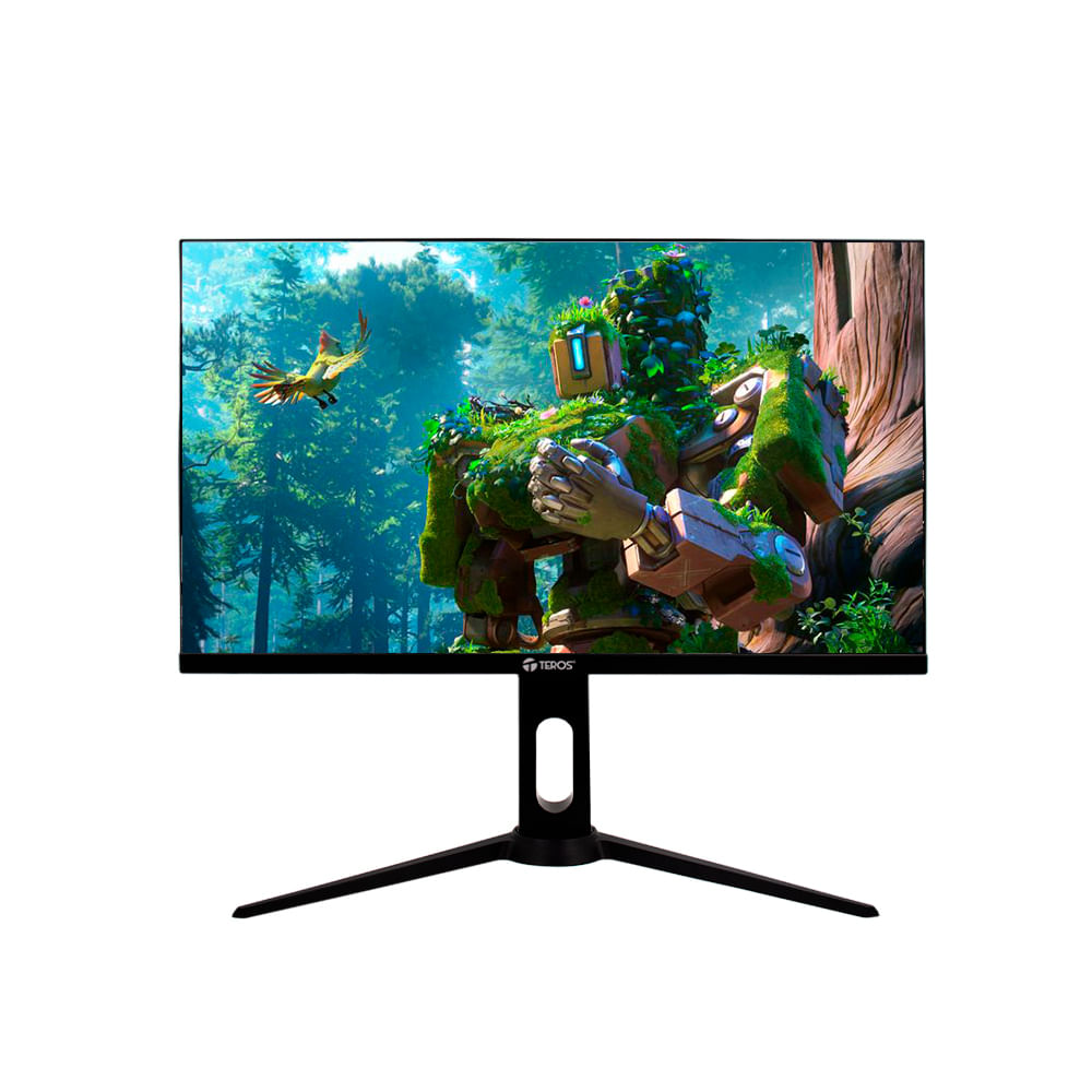 Monitor plano gamer Teros TE-2752G 27" FHD IPS, 165 Hz, 1 ms, HDMI, DP, negro