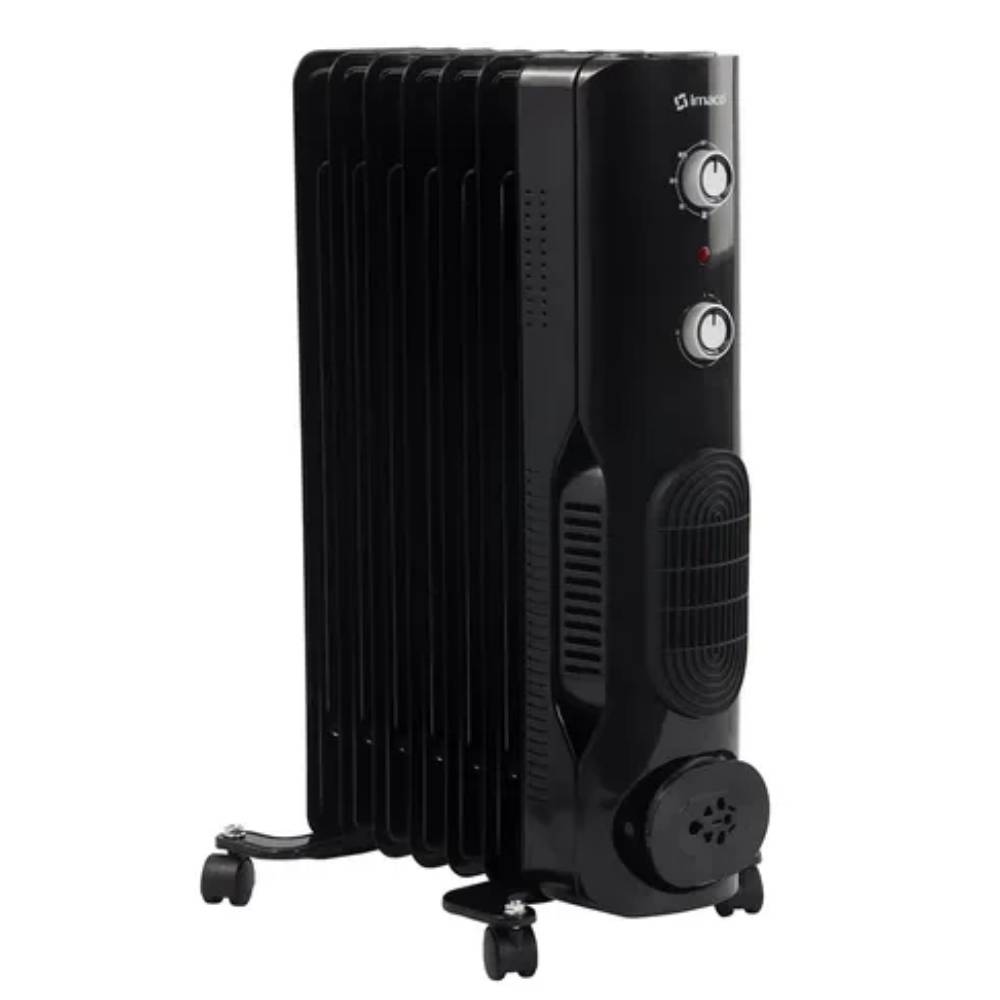 Imagen 2 del producto Estufa termoradiador Imaco OFR7NK, 1900W, 7 celdas, ideal para ambientes de hasta 20 m²