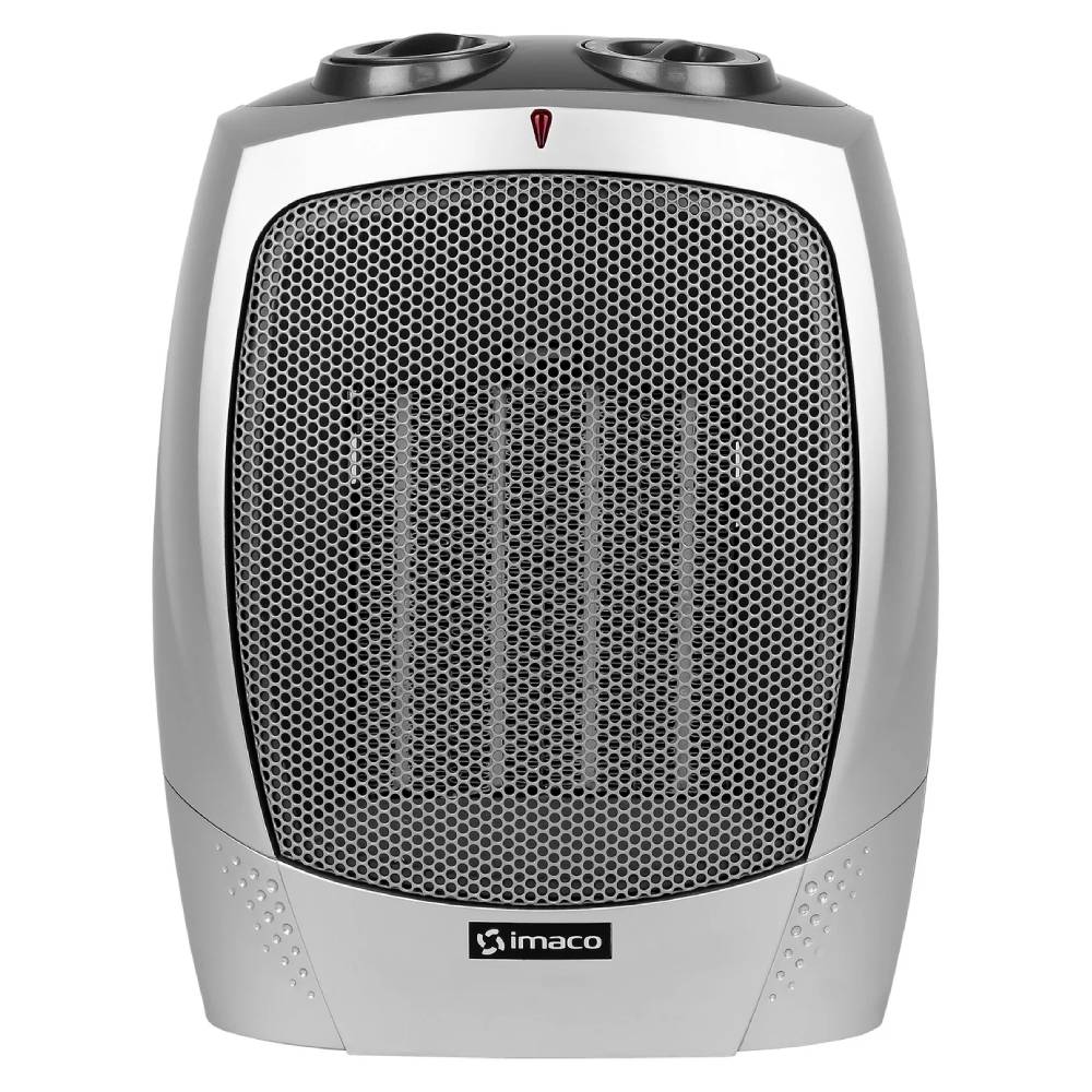 Estufa termoventilador Imaco ITC3181 cerámica 1800W, compacta y portátil