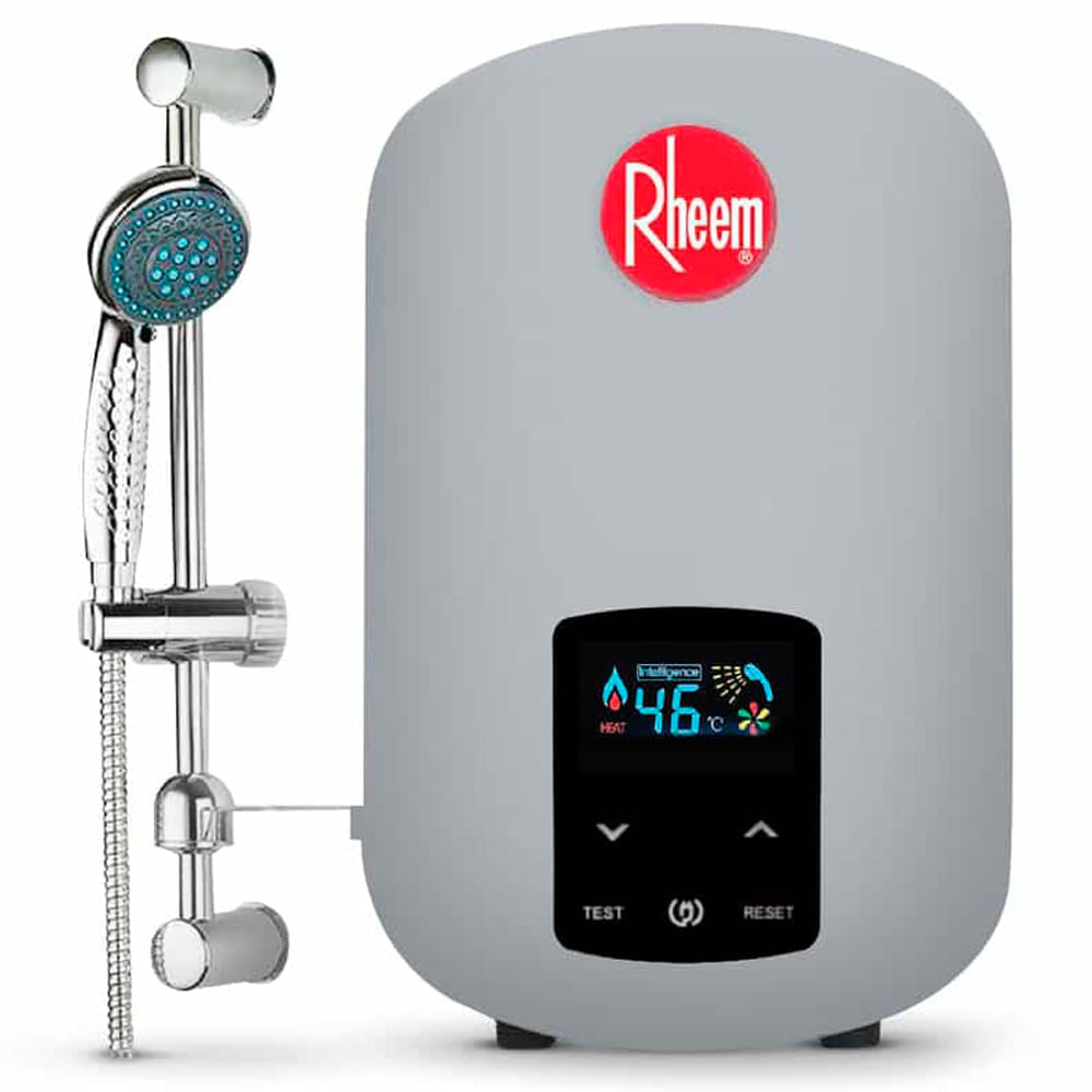 Rapiducha Elegant digital Rheem, 4500W, 8 sistemas de seguridad, resistencia blindada, plomo