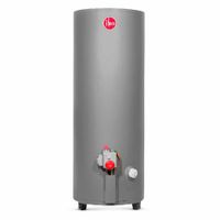 Termotanque a gas natural, 152 litros, triple sistema de seguridad, gris