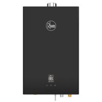 Terma a gas Rheem Prestige 30W, 14 litros, 3 puntos de abastecimiento, negro