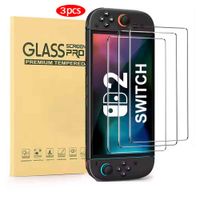 Pack 3 micas de vidrio templado, para Nintendo Switch 2, máxima protección