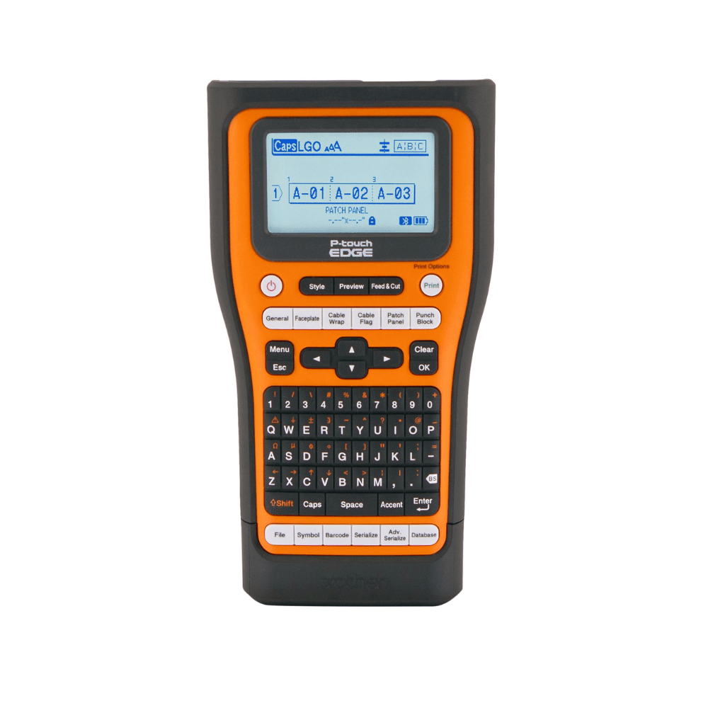 Rotulador Brother, bluetooth, USB-C, naranja - PTE560BTVP