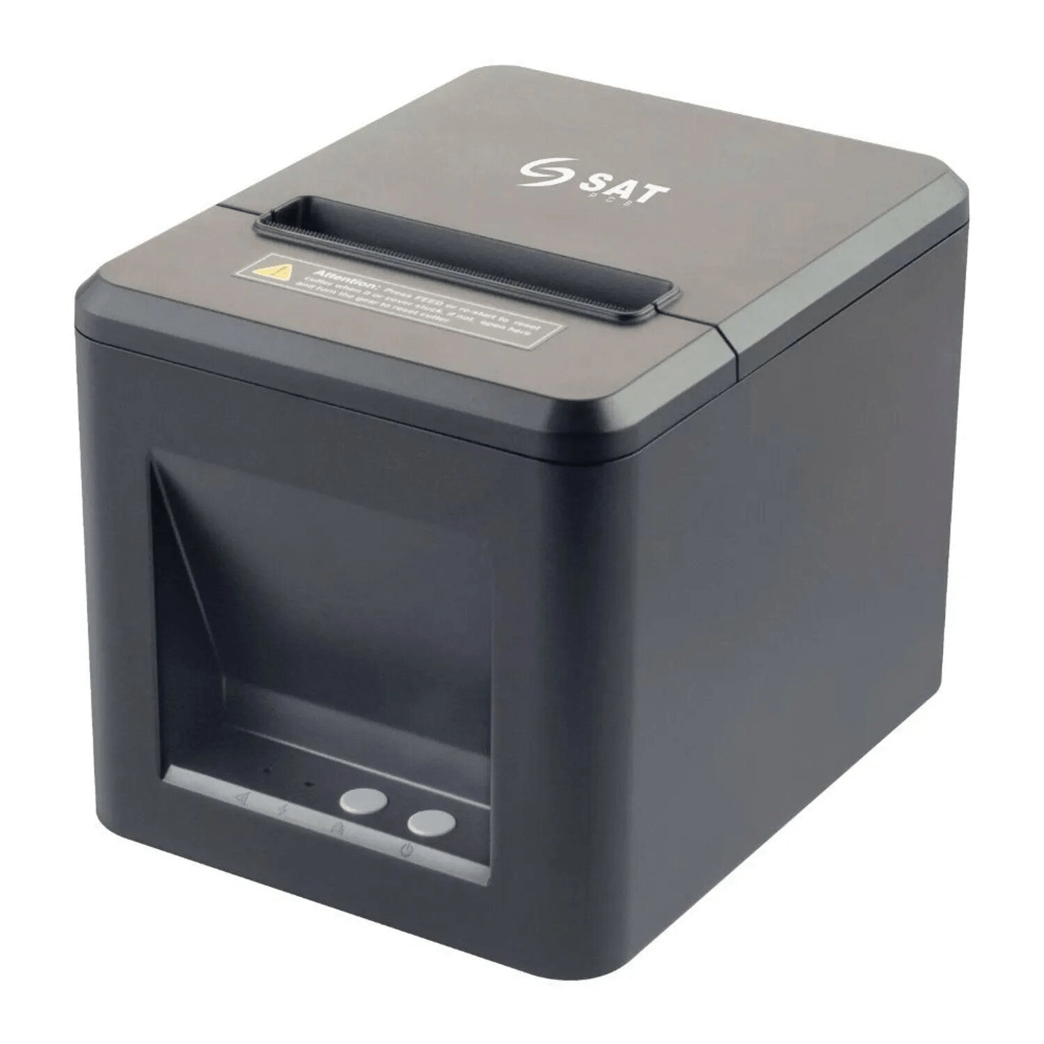 Imagen 1 del producto Impresora térmica SAT Q22UE, USB, Wi-Fi, ancho de hasta 80 mm, negro