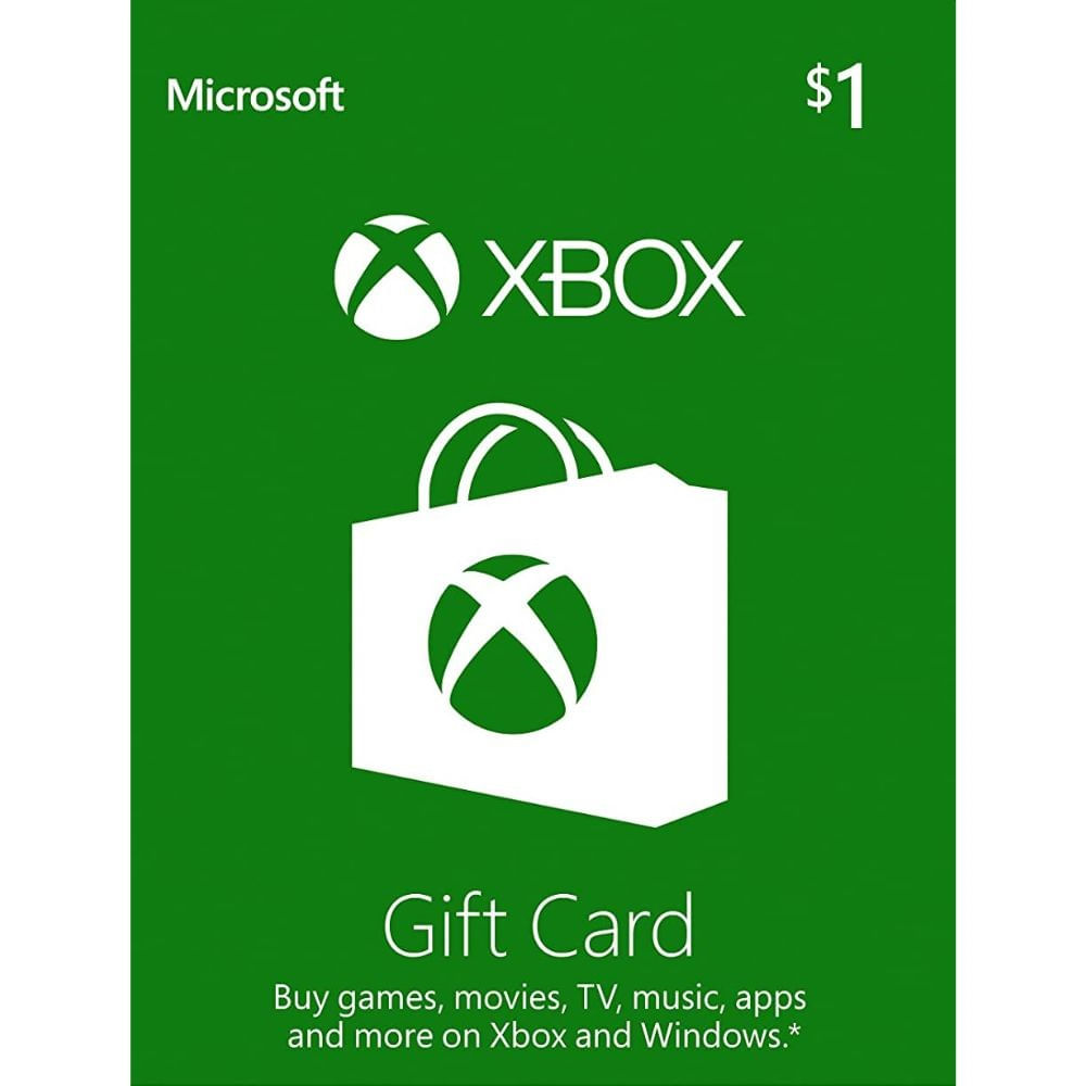 Código Xbox $1 - Xbox Gift card USA Digital