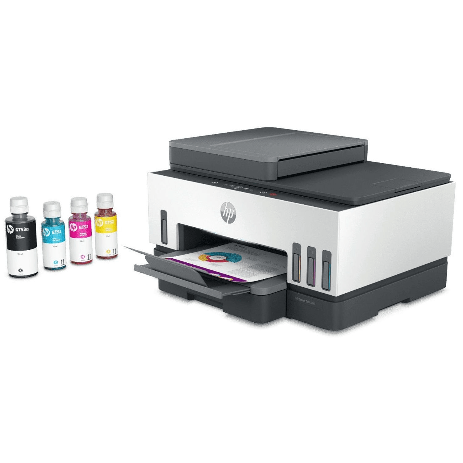 Imagen 2 del producto Impresora multifuncional HP Smart Tank 790, inyección de tinta, inalámbrico, Wi-Fi, con tanques recargables