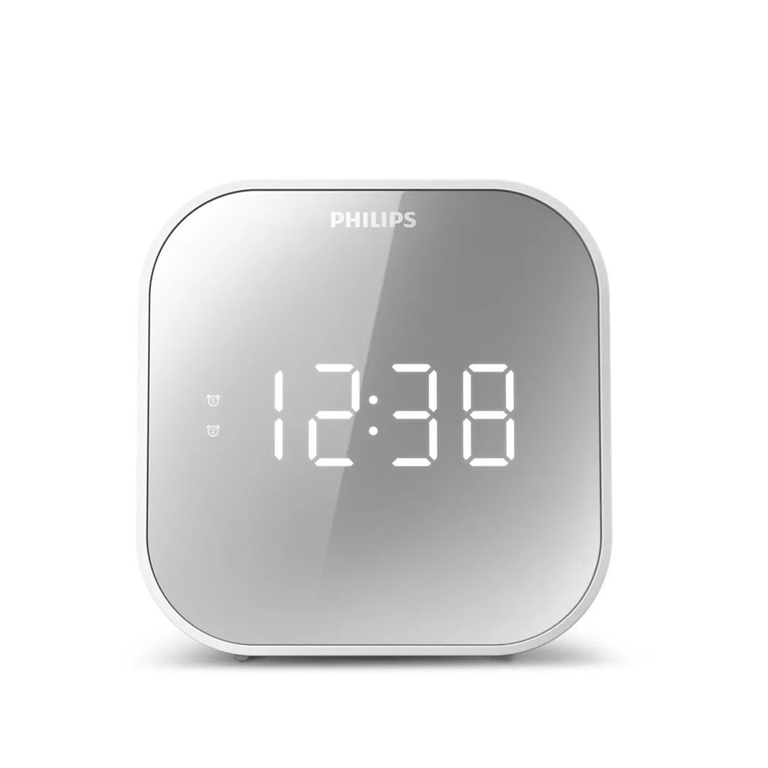 Imagen 2 del producto Radio reloj despertador Philips, alarmas, pantalla LED, radio FM, negro - TAR4406