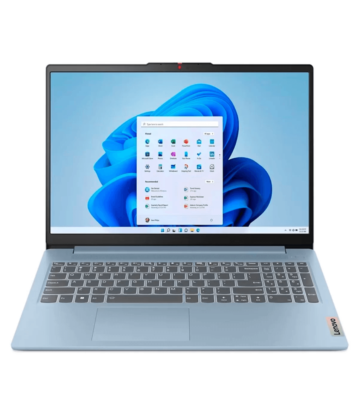 Laptop Lenovo 15 IdeaPad Slim 3 I3-N305, 8GB RAM, 512GB SSD, 15.6", FreeDOS, azul