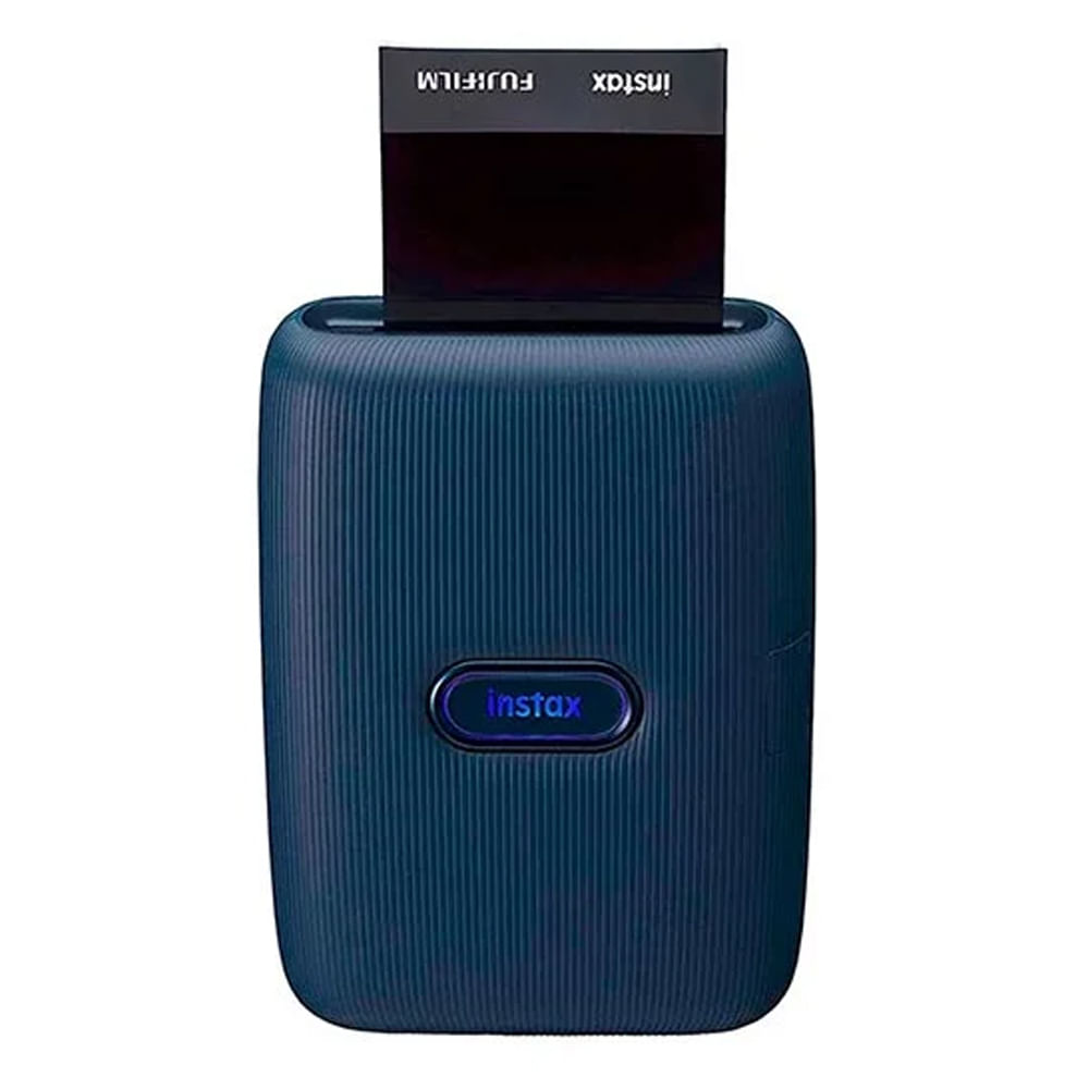 Imagen 2 del producto Impresora Fujifilm Instax mini Link 2 para smartphones, conexión bluetooth, recargable, tamaño de impresión 6.2 cm × 4.6 cm, space blue