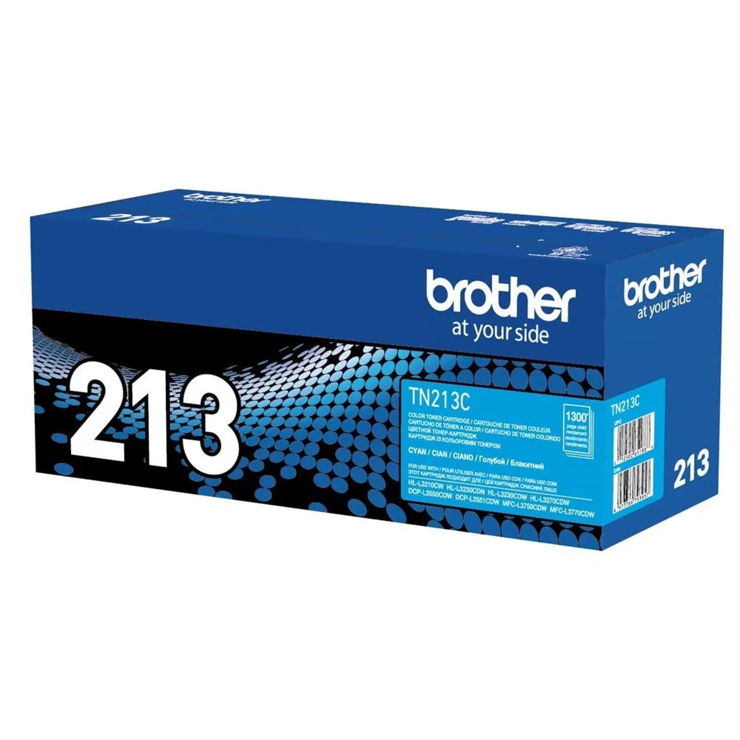 Imagen 1 del producto Tóner Brother Tn-213, compatible con Hl-L3210, L3230, rinde 1300 páginas, cyan