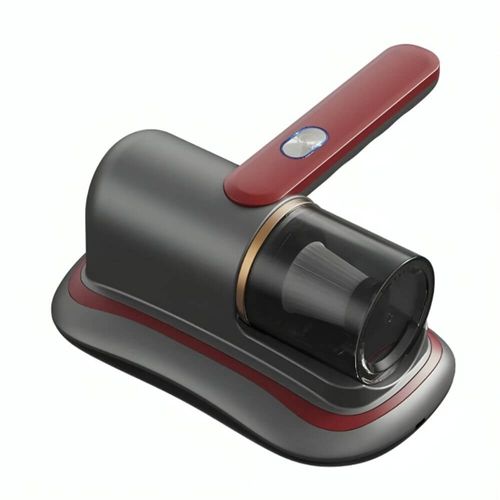 Aspiradora de mano antiácaros con luz UV, recargable y portátil