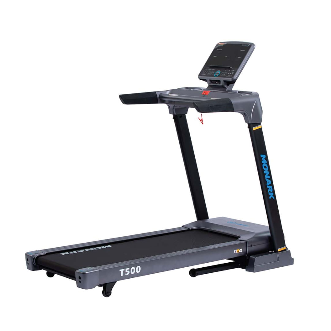 Trotadora Monark T500, pantalla LED, velocidad max. 18km, negro
