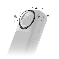 Protectores de lentes Premium para Insta360 X5, protección con cristal templado
