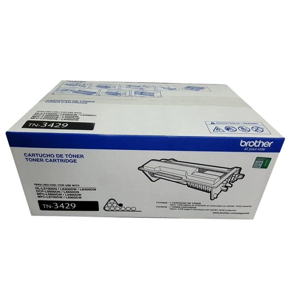 Imagen 2 del producto Toner Brother TN-3429, rinde 3000 páginas (L6400dw, L5650dn), negro