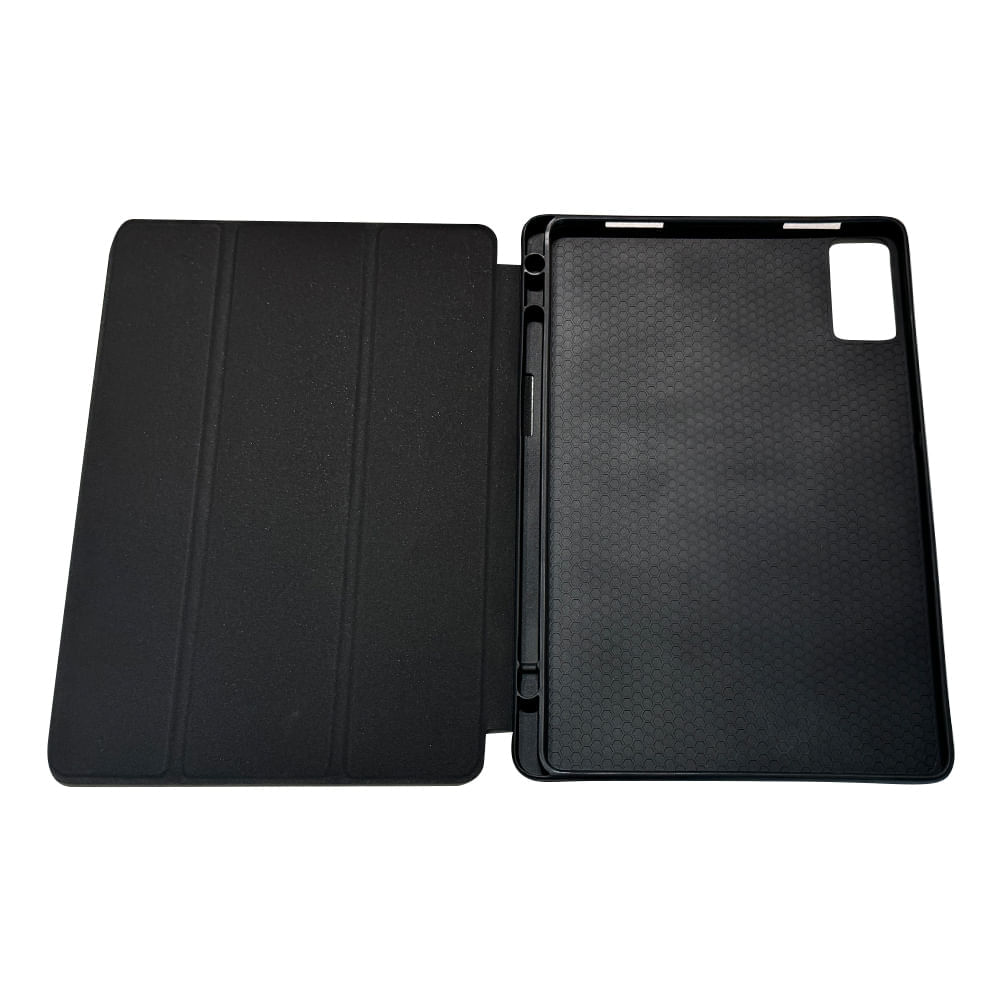 Funda para tablet Coolbox Teraware Folio Cover para Redmi Pad SE, diseño tipo libro, función soporte, negro