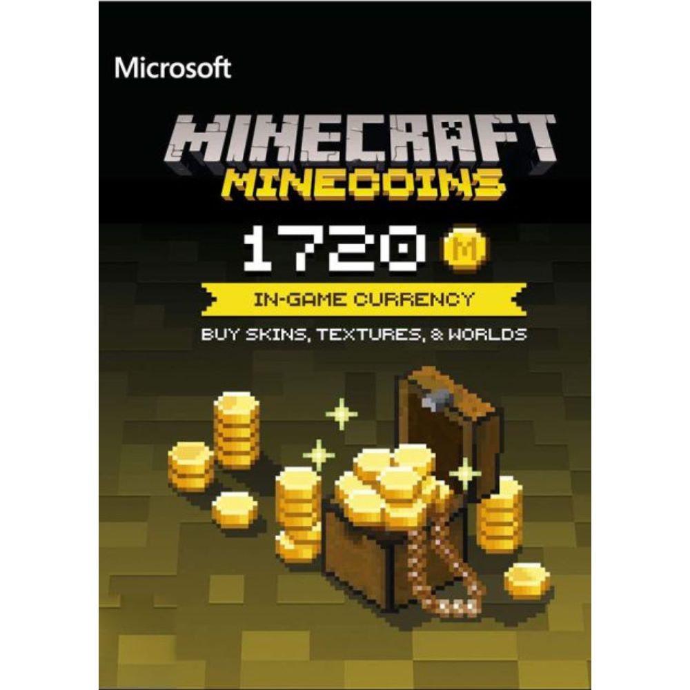 Código Minecraft 1720 Monedas Minecoins Pack- Digital