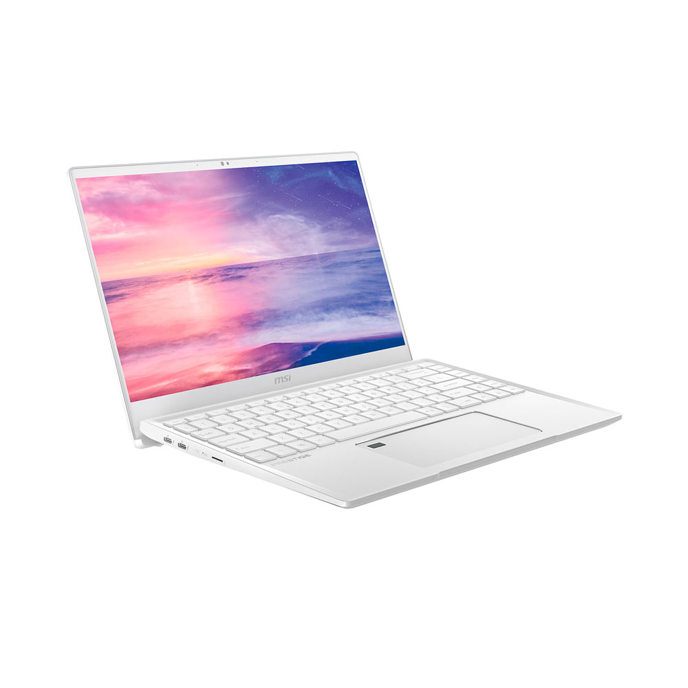 Imagen 2 del producto Laptop MSI Prestige 14 A10SC Core i7, 16GB RAM, 512GB SSD, GTX1650 4GB, 14"" FHD, Windows 11 Pro, blanco