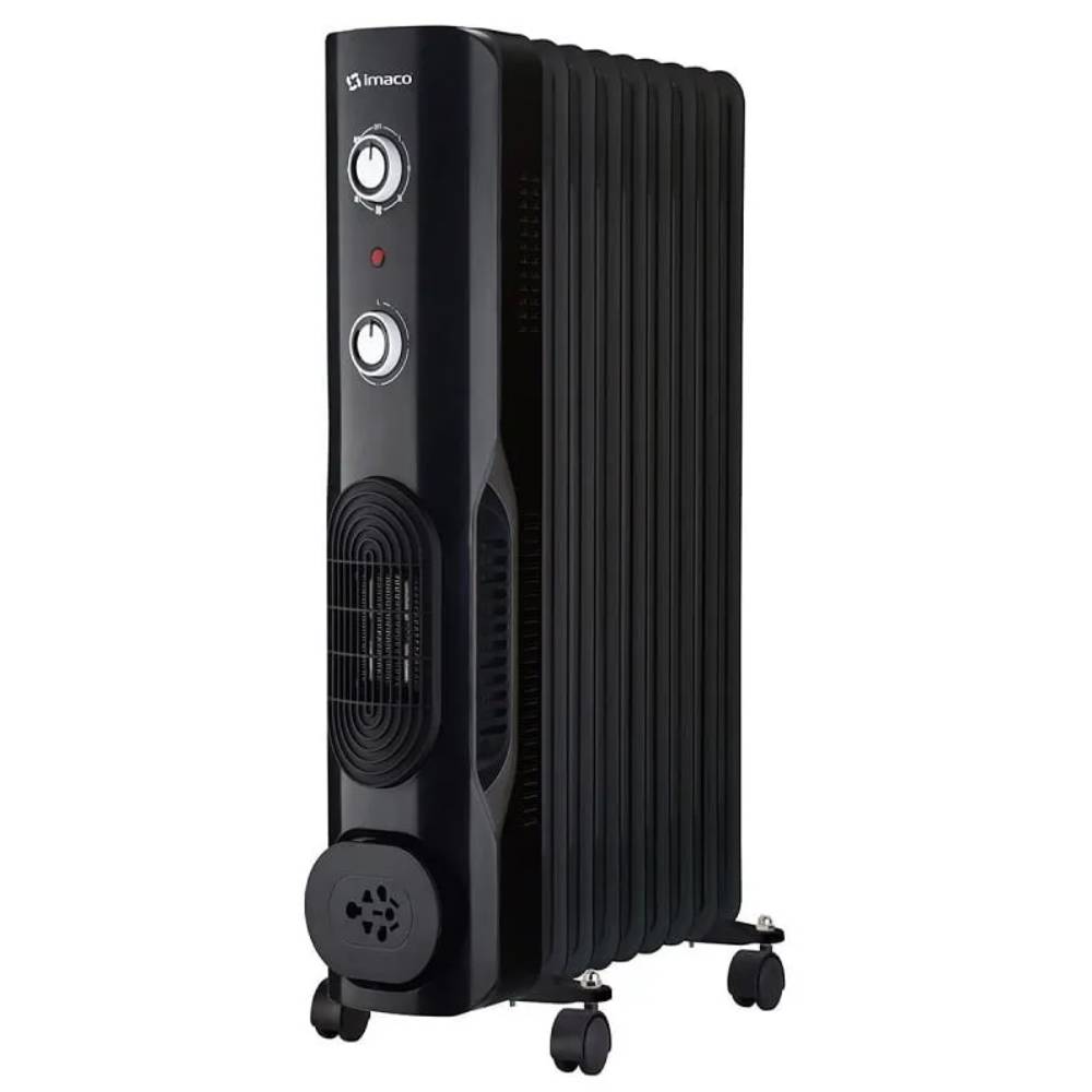 Imagen 2 del producto Termoradiador Imaco OFR9NK, 9 celdas, 2250W, con triple protección, negro