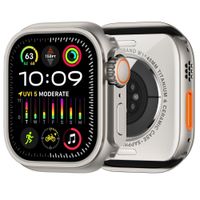 Case de Metal titanio URVOI , cristal de zafiro, Apple Watch 45mm Series 4/5/6/7/8/9 SE