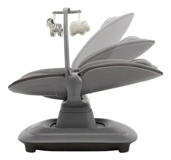 Imagen 2 del producto Mecedora eléctrica Babycam para bebé, 7 modos de balanceo, control APP, gris