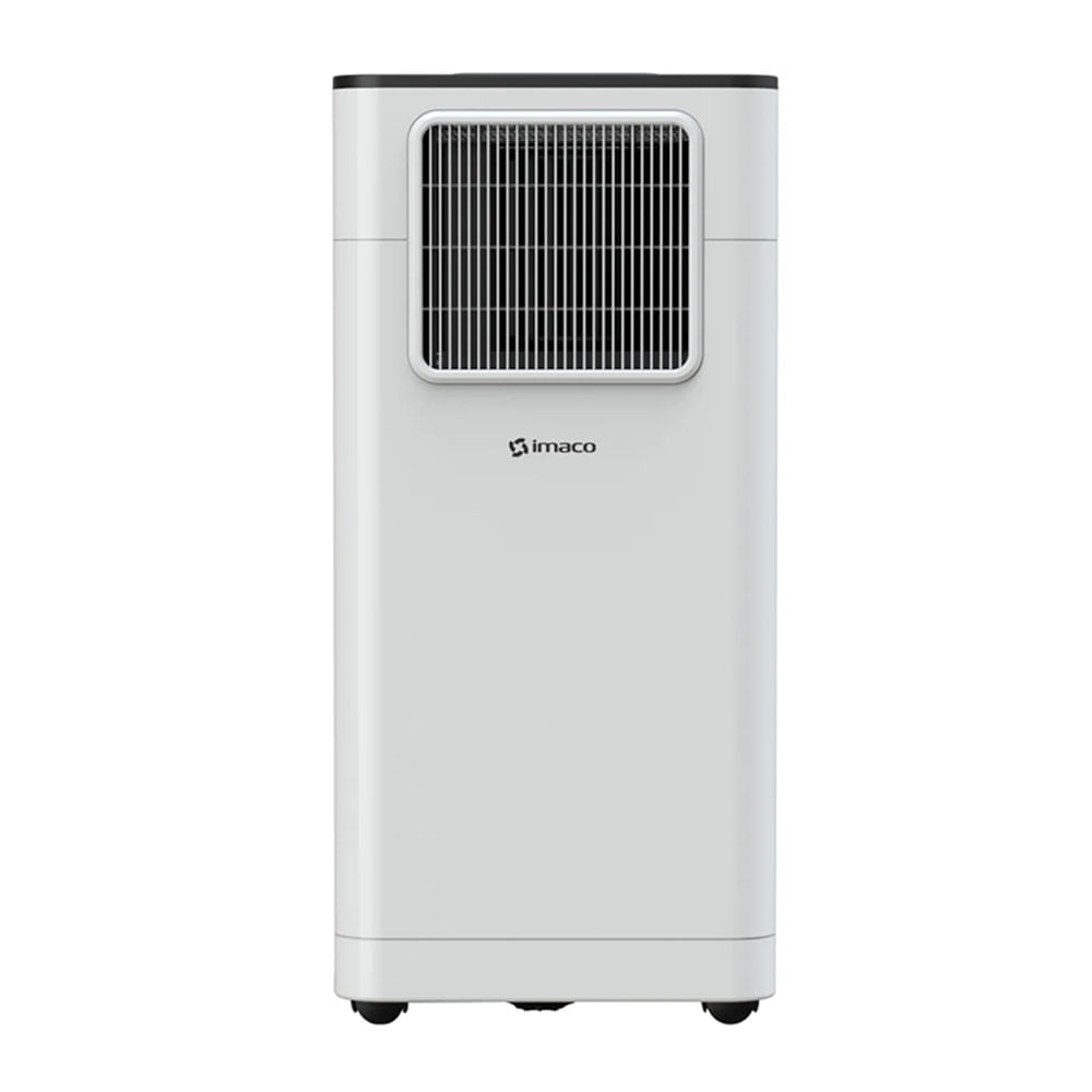 Aire acondicionado portátil Imaco AC7000, 6,500 BTU, 4 en 1, panel digital, blanco
