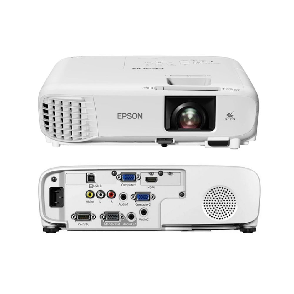 Imagen 2 del producto Proyector Epson PowerLite X49 3600 lúmenes, resolución XGA, HDMI y corrección Keystone
