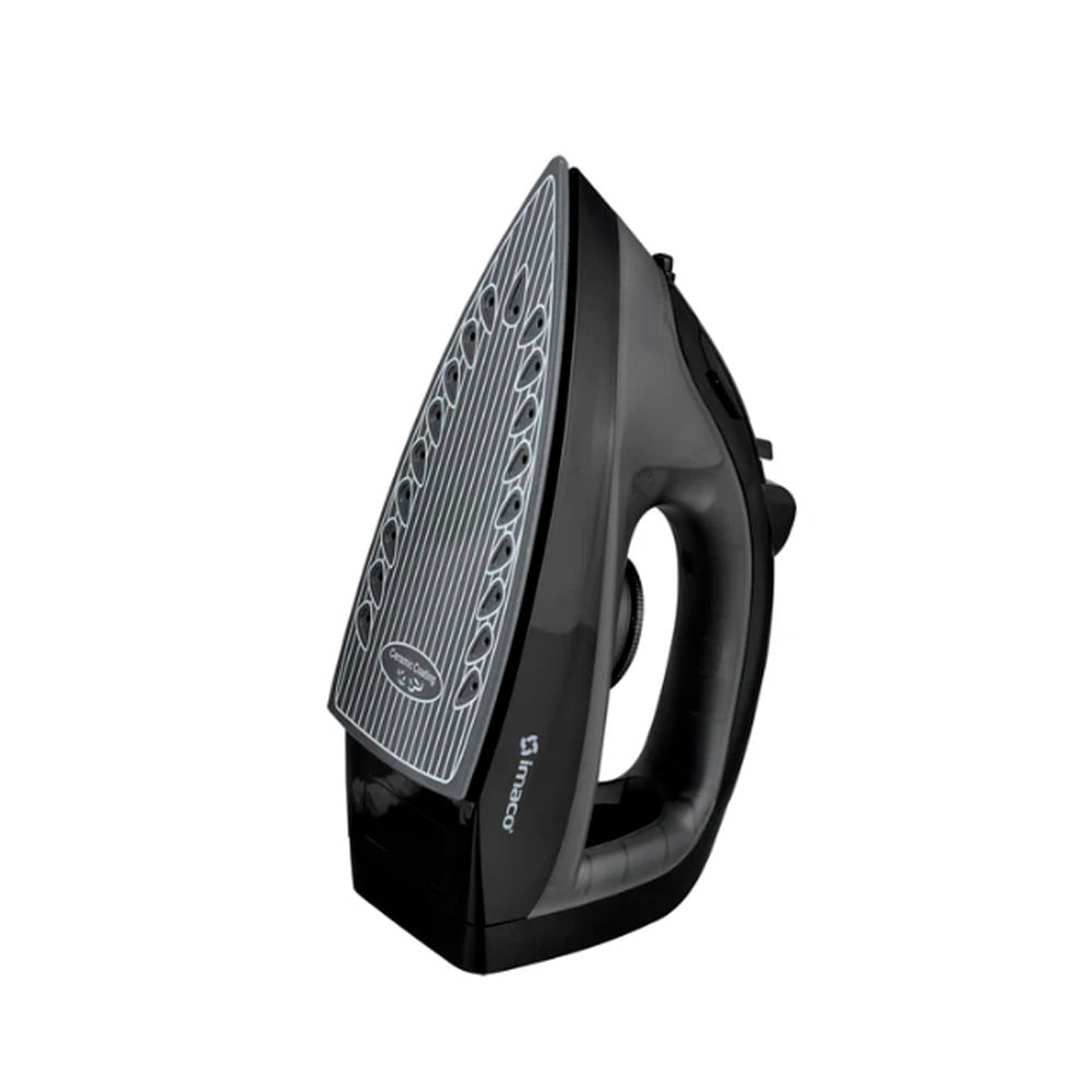 Imagen 2 del producto Plancha a vapor Imaco ETA600N, ligera, base antiadherente, 1200W, negro