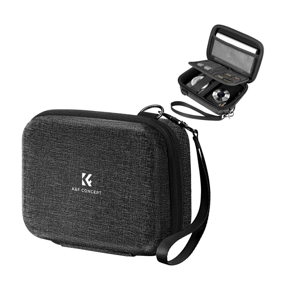 Imagen 2 del producto Estuche K&F Concept KF13.167v1, impermeable y antigolpes para cámara, gris