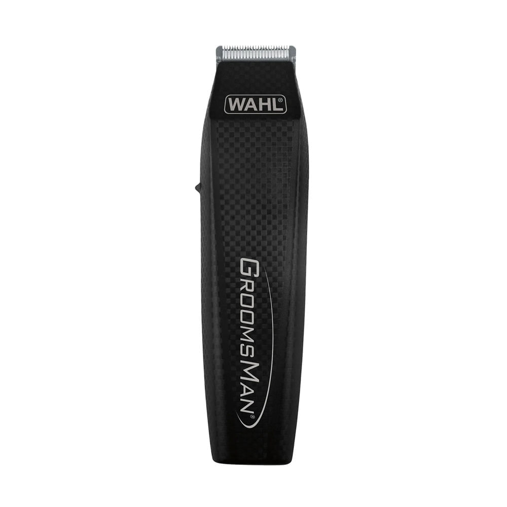 Afeitadora y recortador con 6 peines, Wahl 05537-3008 Grooming Kit, cabezal de precisión, negro