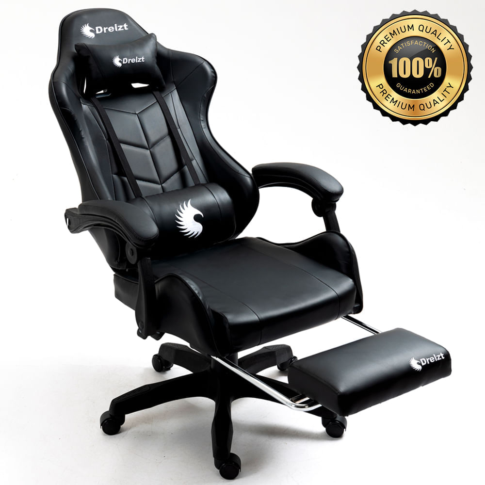 Imagen 2 del producto Combo Dreizt: Silla gamer Shine Series + Mouse RGB GR270037 + Mousepad RGB GR270011, negro