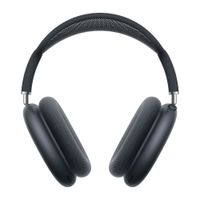 AirPods Max con cancelación activa de ruido, 20 horas de batería, carga tipo C, diseño on-ear, audio espacial, color Midnight