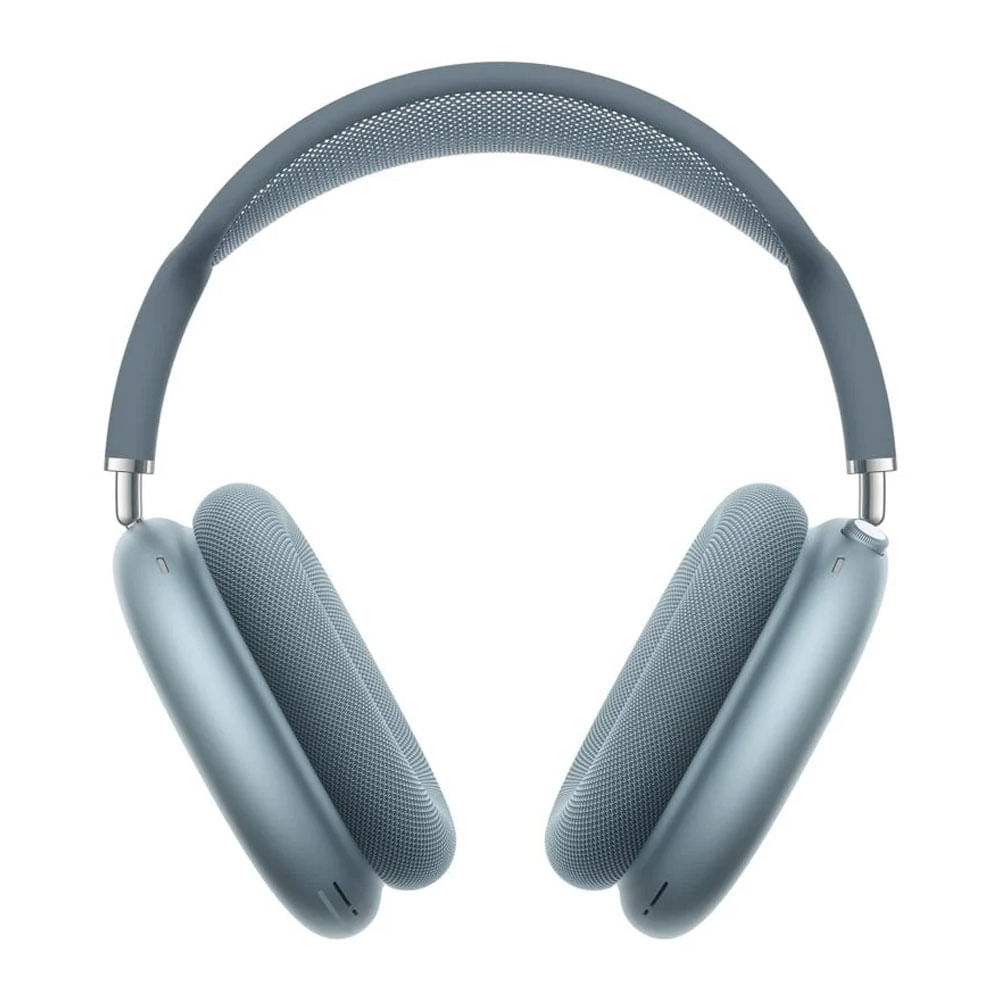AirPods Max con cancelación activa de ruido, 20 horas de batería, carga tipo C, diseño on-ear, audio espacial, color Blue