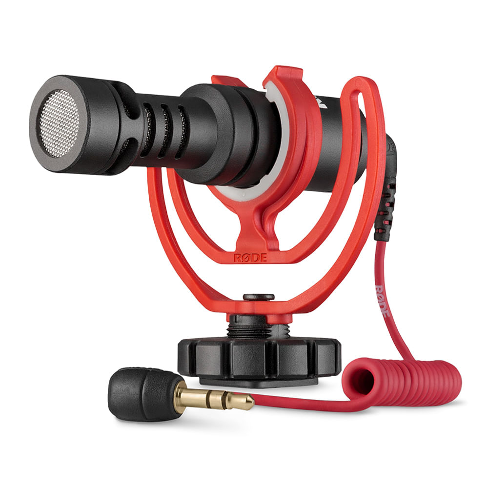 Imagen 1 del producto Micrófono RODE VideoMicro compacto para cámara, compacto y ultraligero, diseñado para cámaras y smartphones