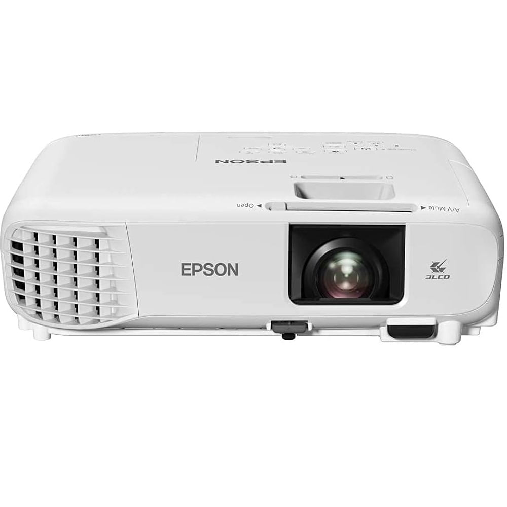 Imagen 2 del producto Proyector Epson Powerlite 118 3LCD XGA 3800 lúmenes HDMI, VGA LAN, blanco - (RJ-45)