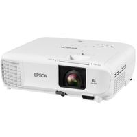 Proyector Epson PowerLite 119W 3LCD Wxga con Dial HDMI 4000 lúmenes, blanco - V11H985020