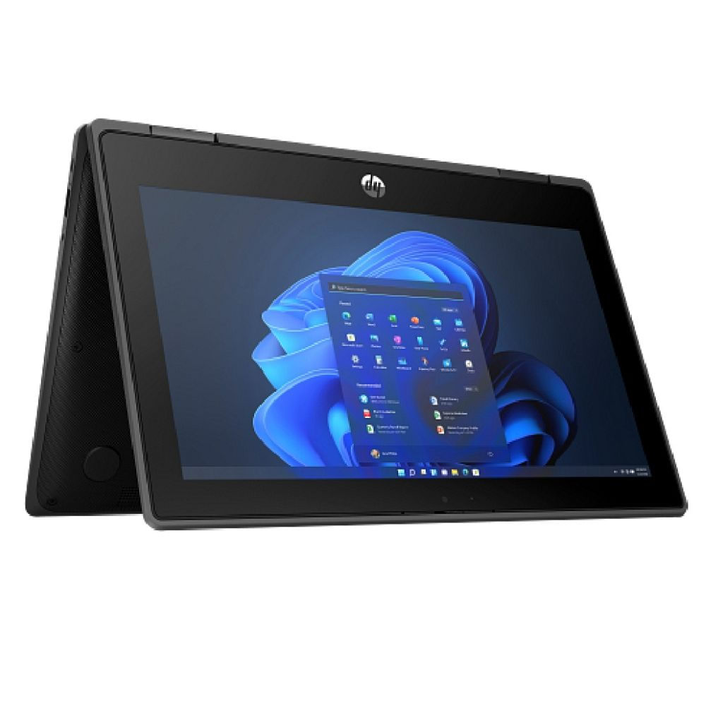 Laptop HP Pro x360 Fortis G10 táctil 11.6" HD Intel Core i3, 8GB RAM, 256GB SSD, Windows 11 Pro, negro