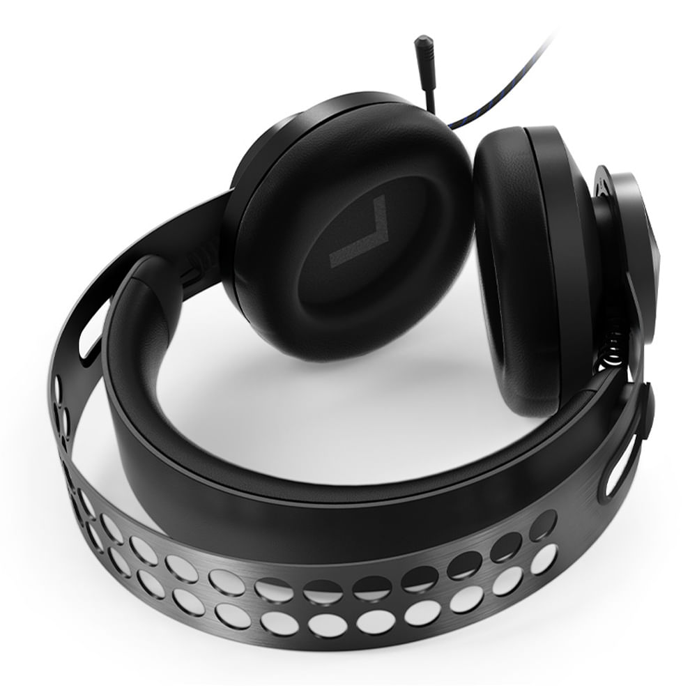 Imagen 2 del producto Audífonos gamer Lenovo Legion H500 Pro 7.1 alámbricos, conexión USB, sonido envolvente 7.1 y micrófono ajustable