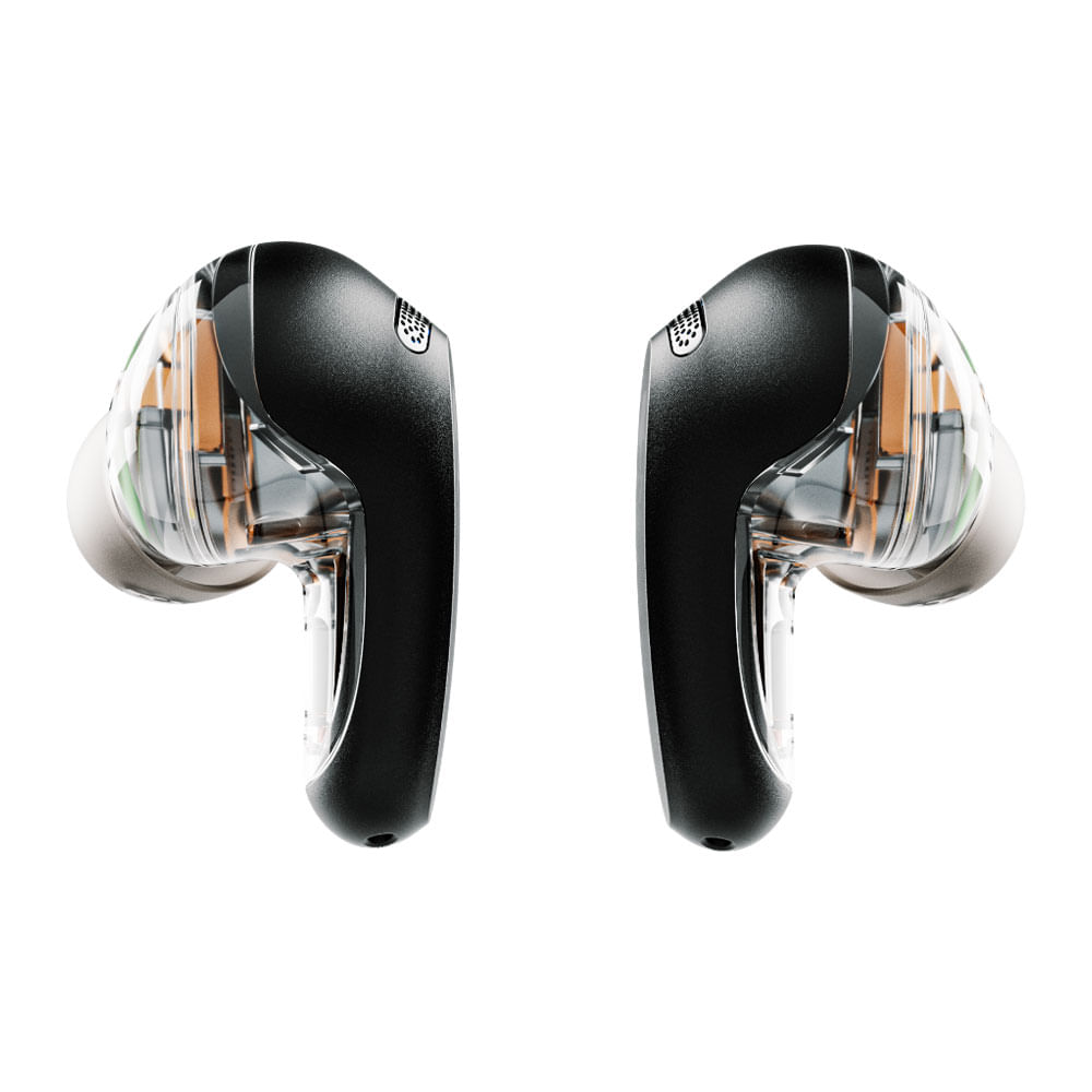 Imagen 2 del producto Audífonos Bluetooth True Wireless In Ear Skullcandy Rail ANC, 38H de batería, resistentes al agua IPX4, cancelación activa de ruido de 4 mic, negro