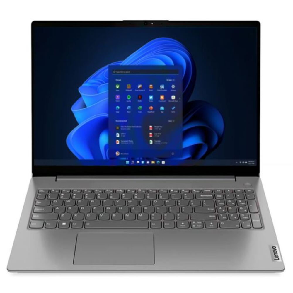Imagen 1 del producto Laptop Lenovo V15 G4 AMD 7120U, 8GB RAM, 256GB SSD + 1TB HDD ext, Windows 11 Pro, incluye cooler, maletín, mouse y cable de red