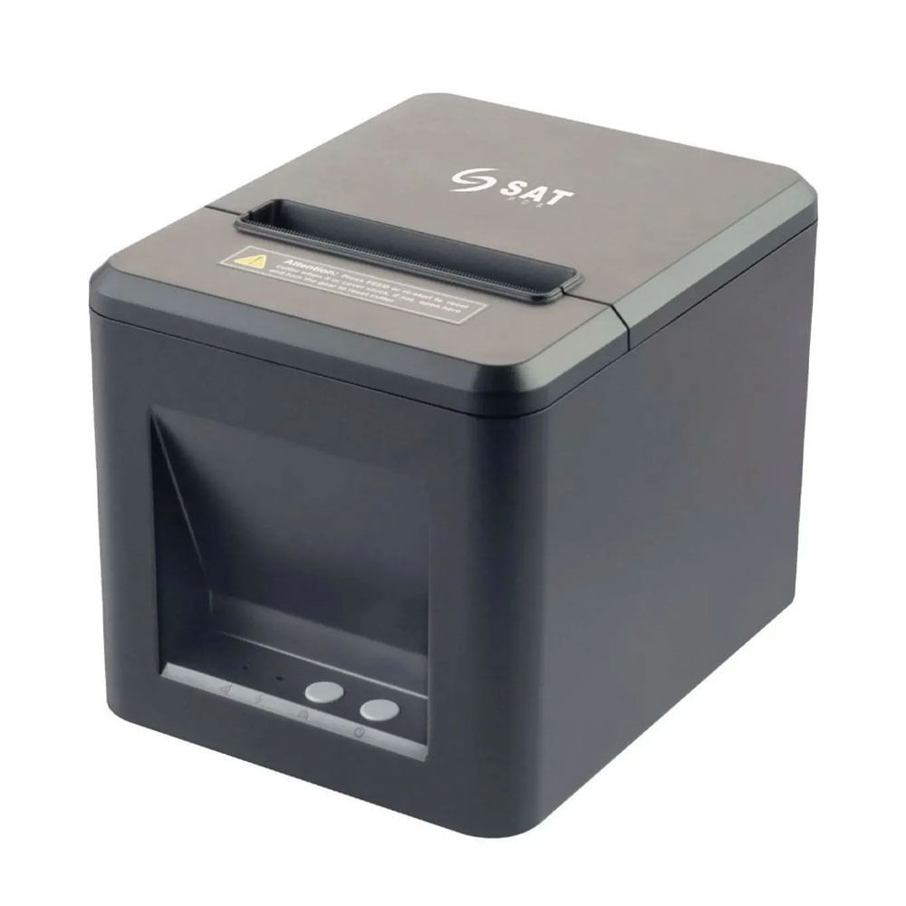 Imagen 1 del producto Impresora térmica SAT Q22UE USB, Wi-Fi, ancho de hasta 80 mm, negro