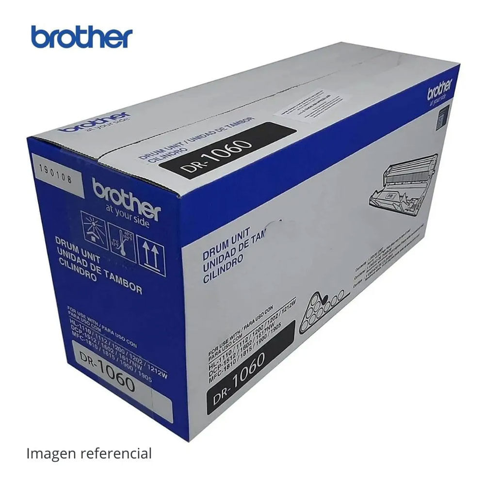 Imagen 2 del producto Tambor Brother DR1060 Negro, rinde 10000 páginas